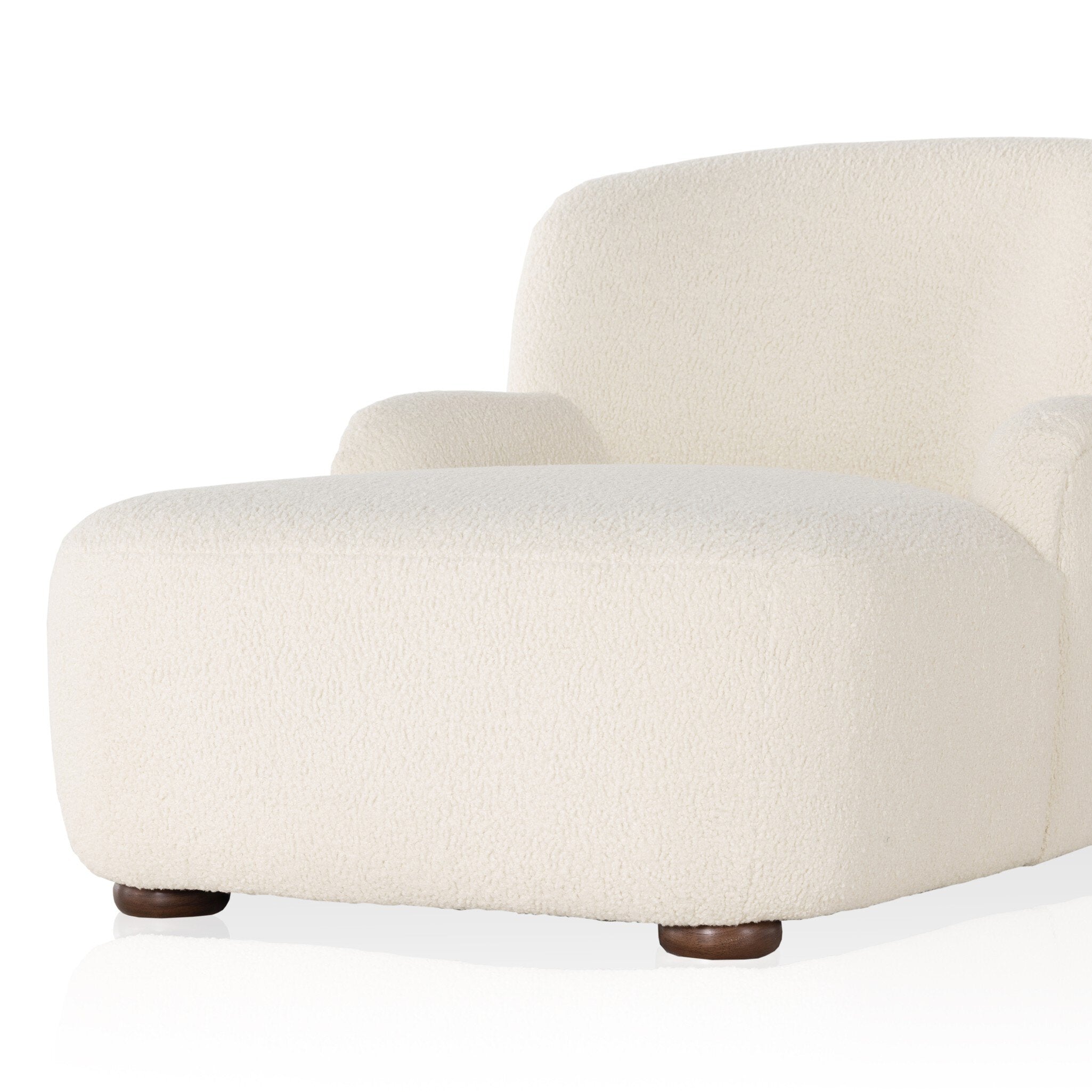 Kadon Chaise Lounge - Sheepskin Natural