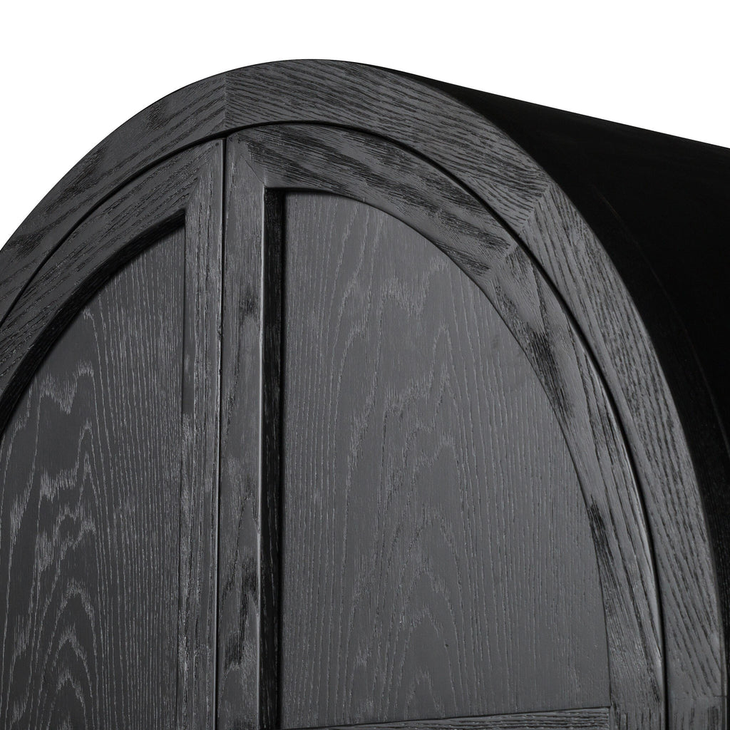 Tolle Panel Door Cabinet - Drifted Oak Veneer