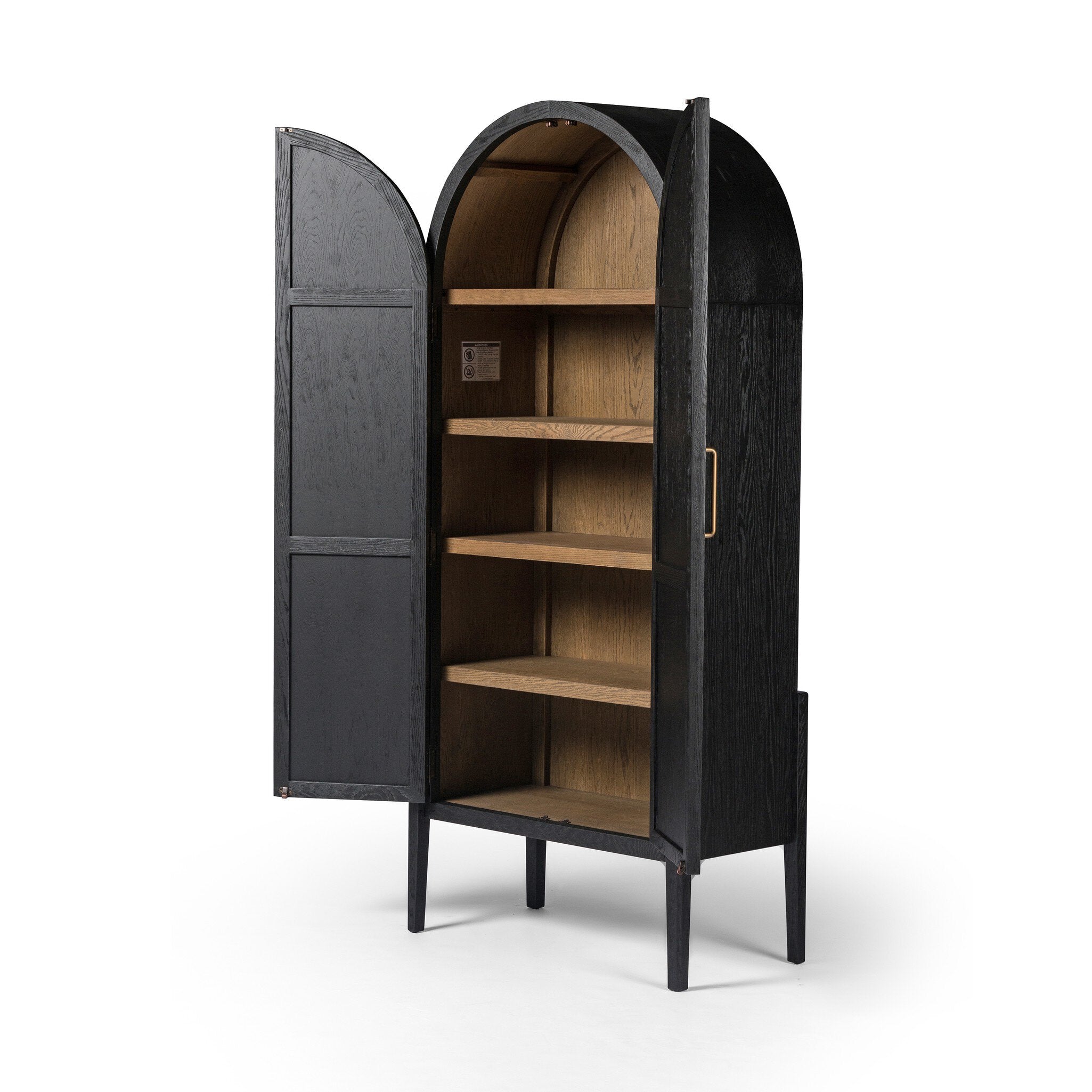 Tolle Panel Door Cabinet - Drifted Oak Veneer