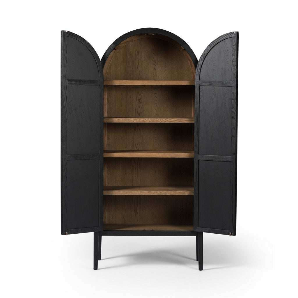 Tolle Panel Door Cabinet - Drifted Oak Veneer
