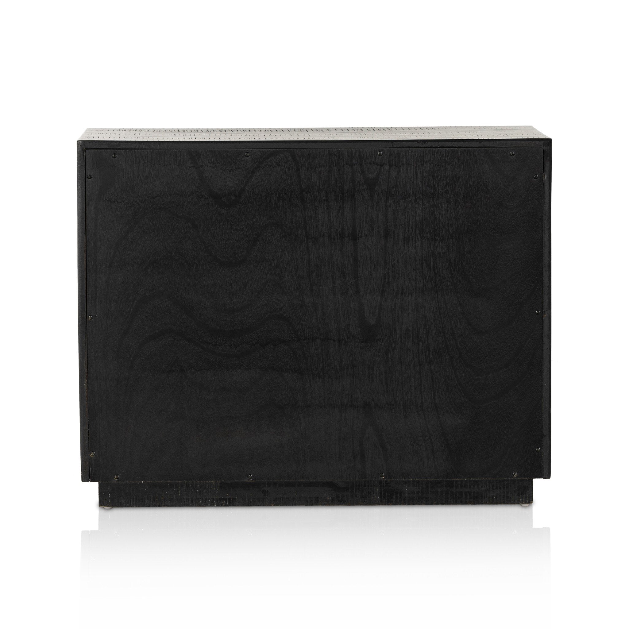 Suki Large Nightstand - Burnished Black