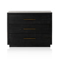 Suki Large Nightstand - Burnished Black