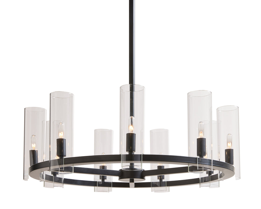 Clarabelle Chandelier - Small - Black