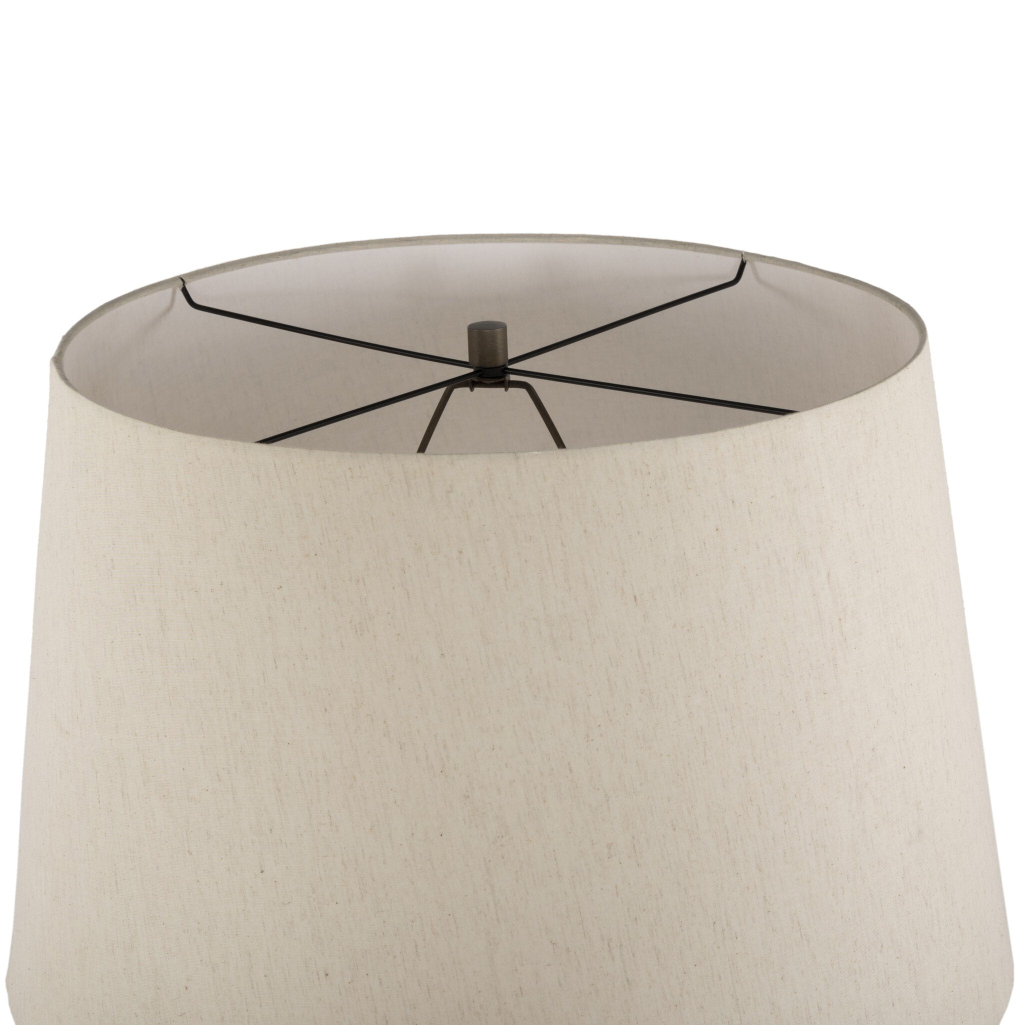 Ziggy Floor Lamp - Hammered Smoked Nickel