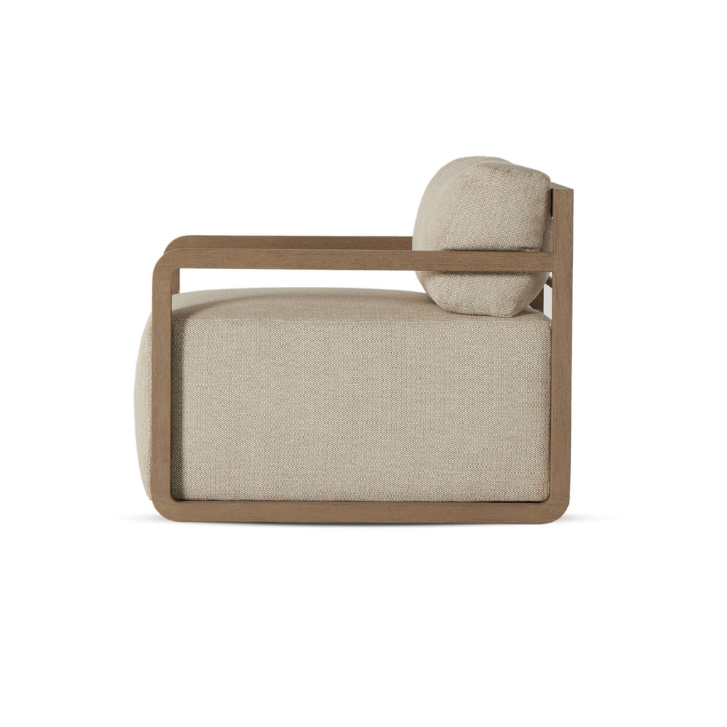 Stroud Outdoor Swivel Chair - Faye Sand