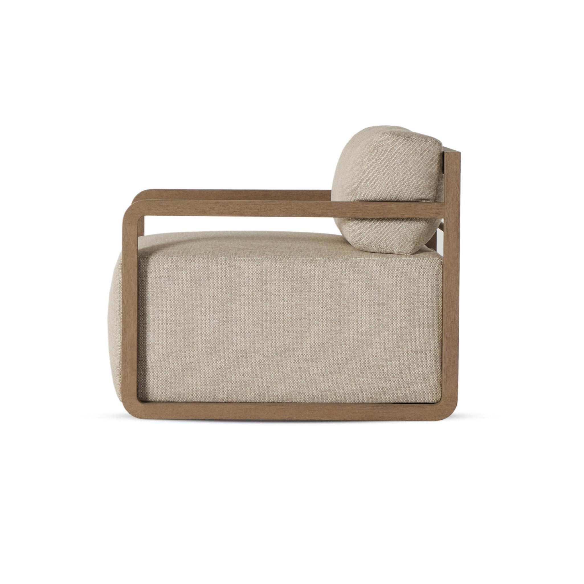 Stroud Outdoor Swivel Chair - Faye Sand