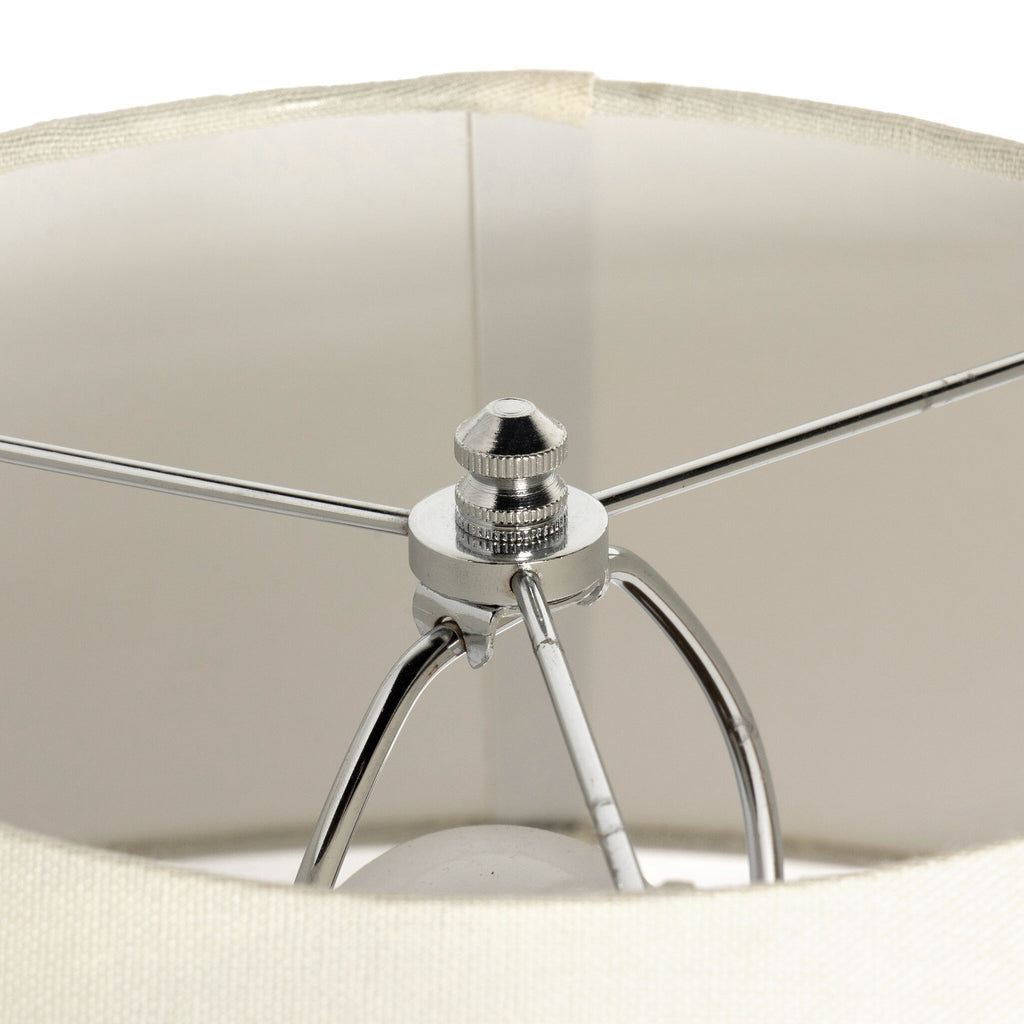 Parma Table Lamp - Textured Dark Sand Porcelain | Smooth Shade