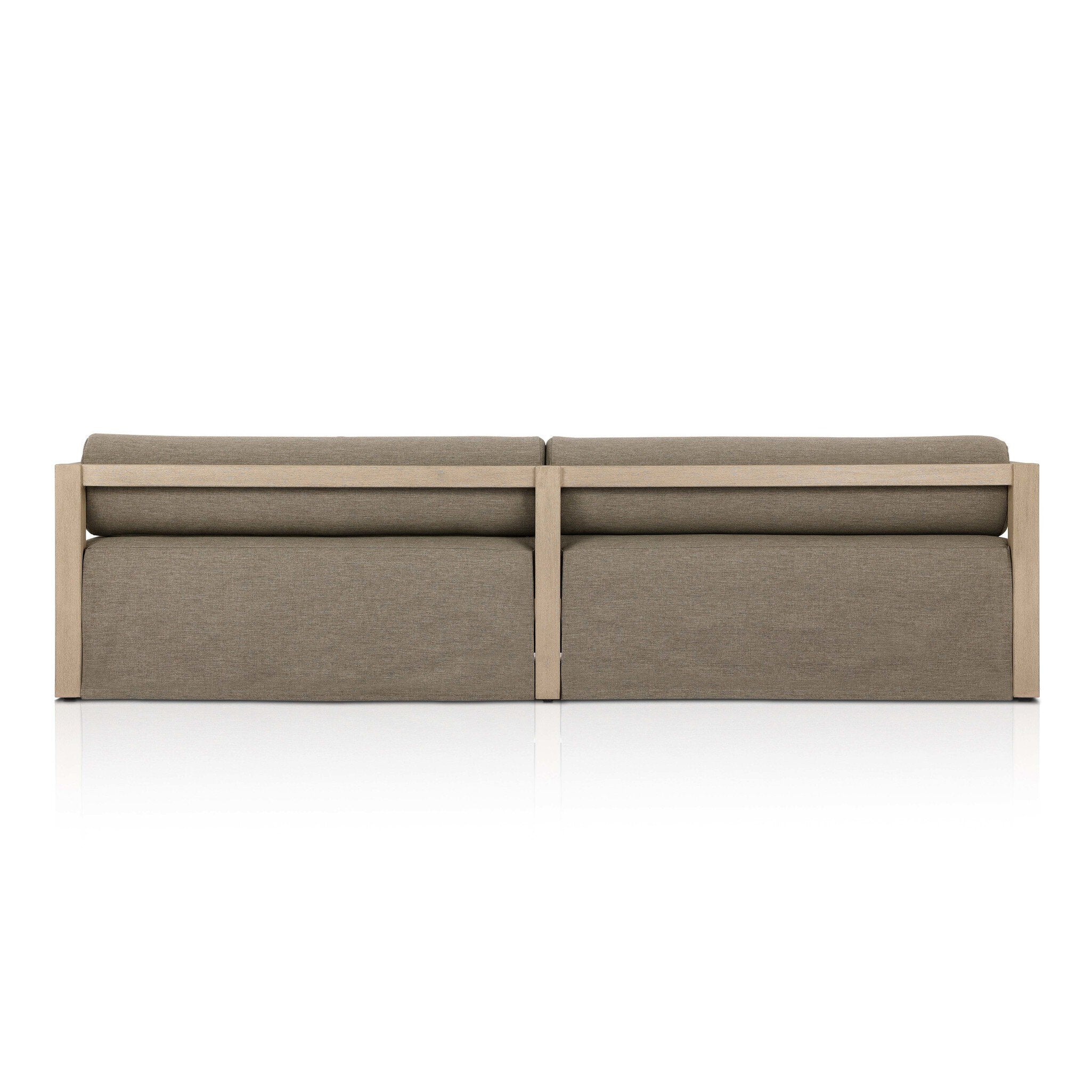 Laskin Outdoor Sofa-106" - Alessi Fawn