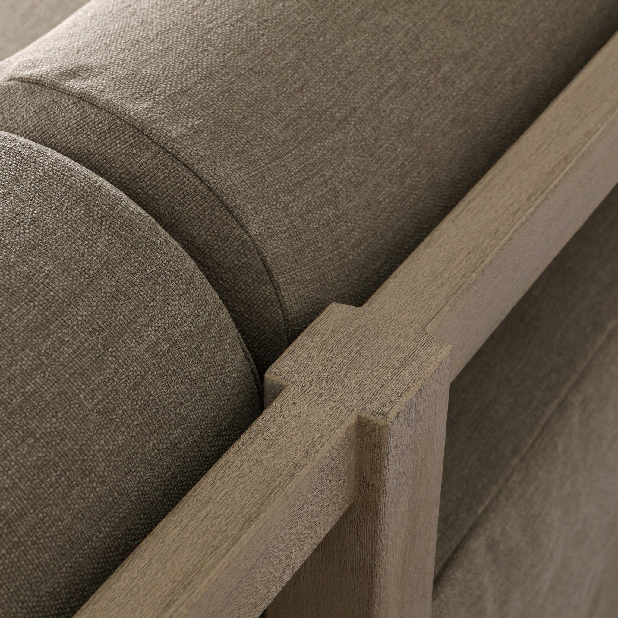 Laskin Outdoor Sofa-106" - Alessi Fawn