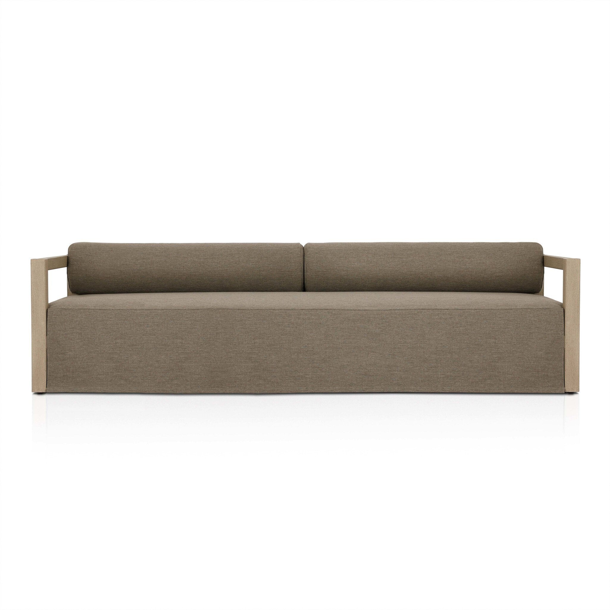 Laskin Outdoor Sofa-106" - Alessi Fawn