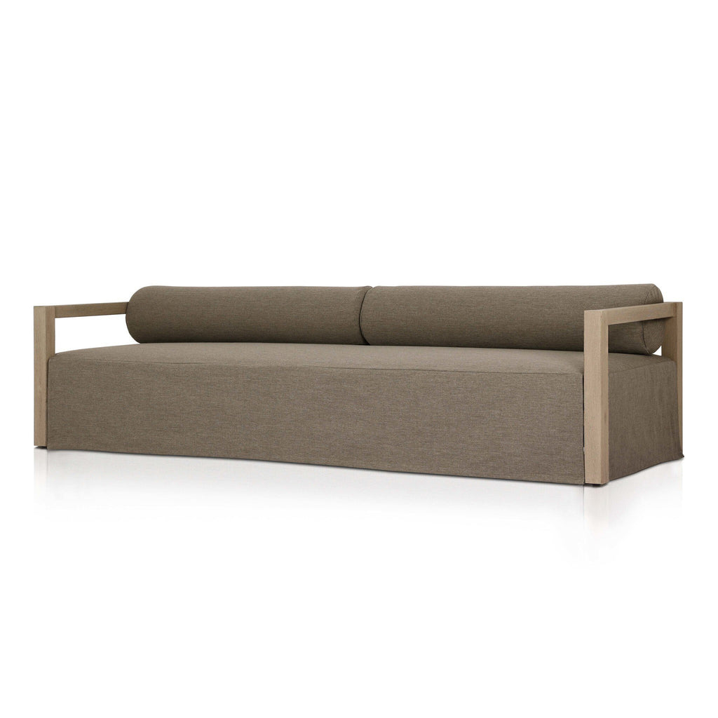 Laskin Outdoor Sofa-106" - Alessi Fawn