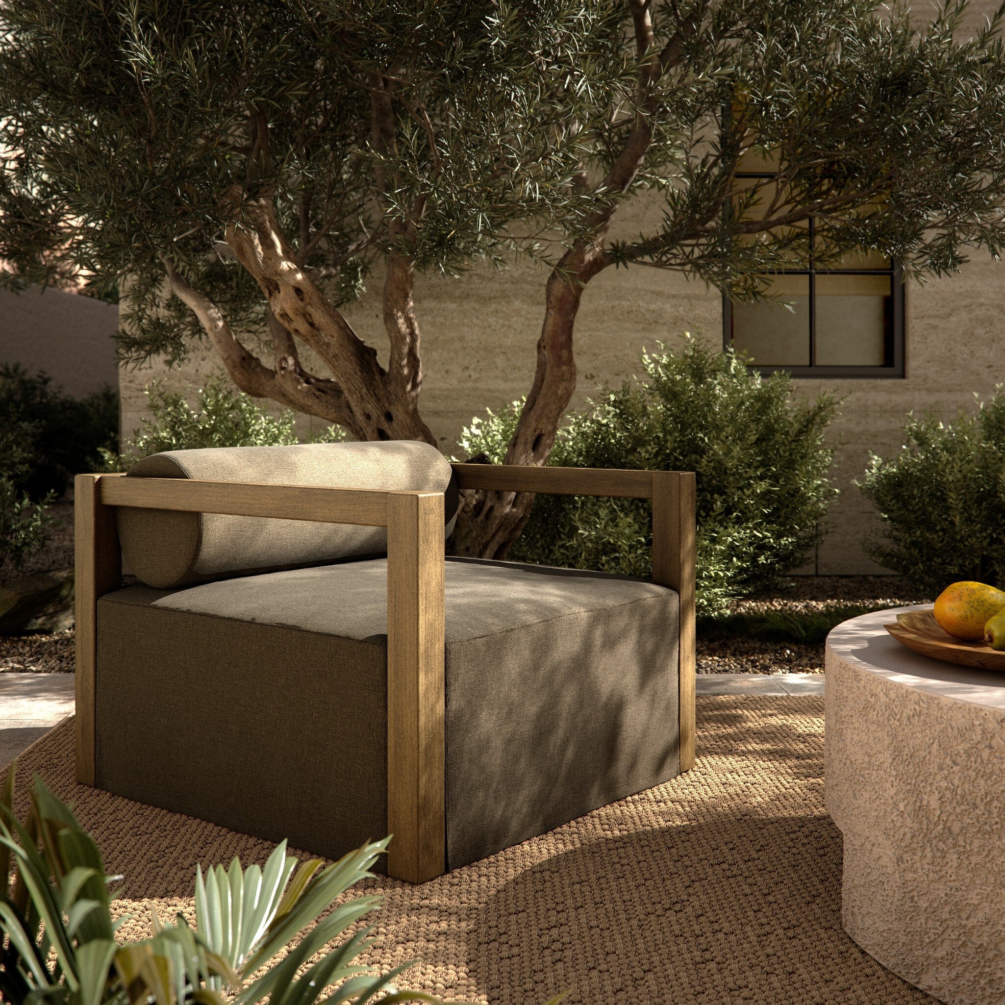 Laskin Outdoor Chair - Alessi Fawn