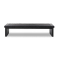 Warby Coffee Table - Worn Black Veneer