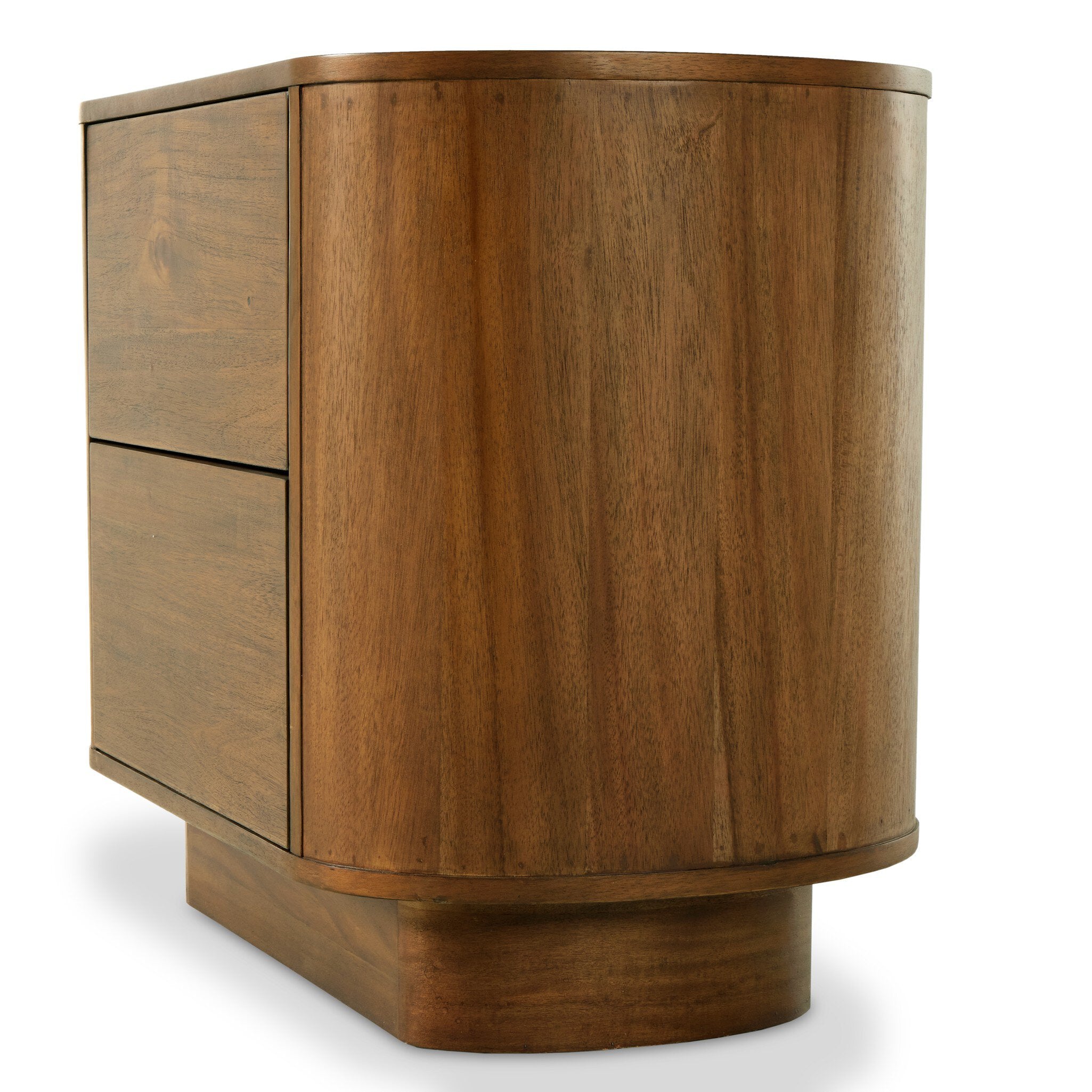 Paden Nightstand - Seasoned Brown Acacia