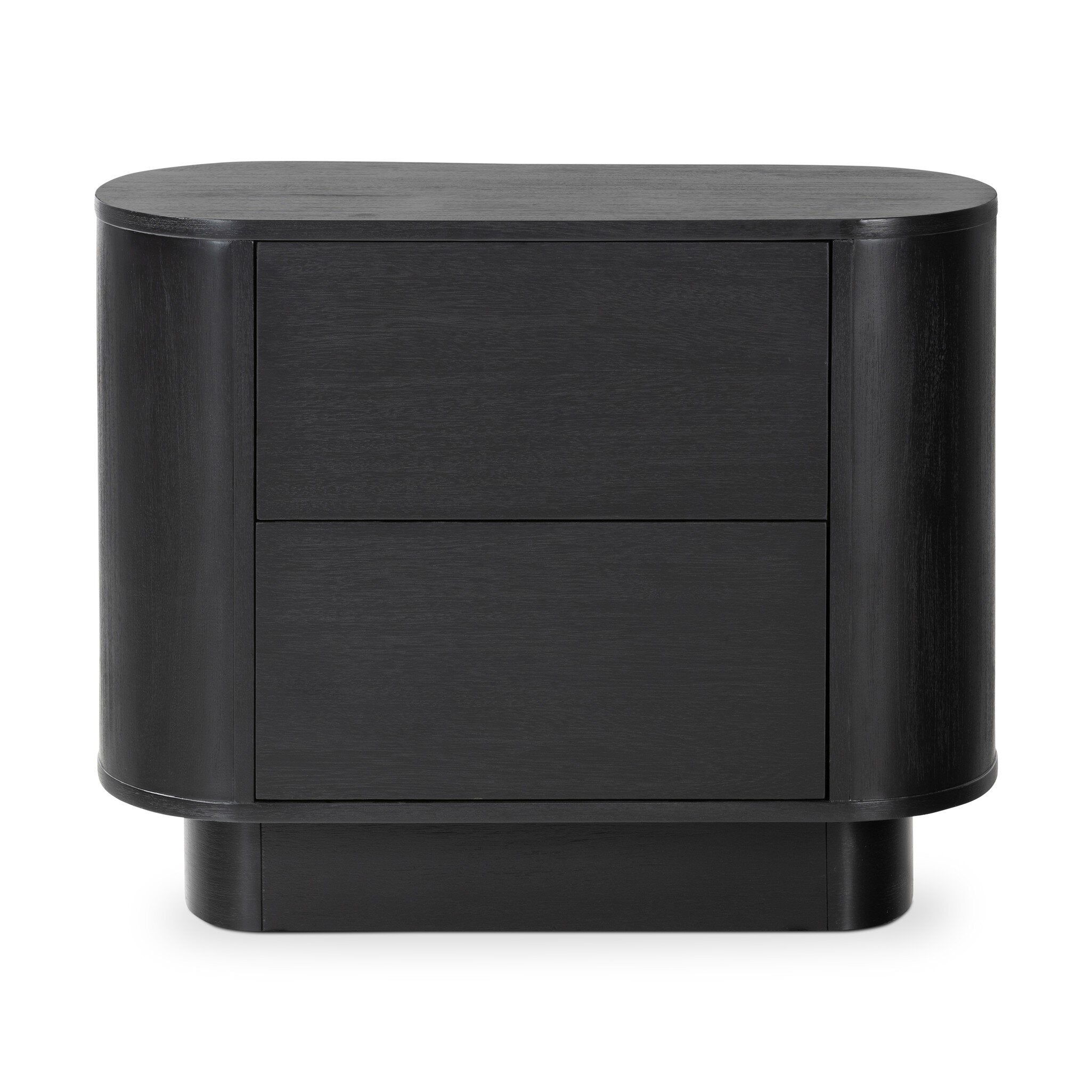 Paden Nightstand - Aged Black Acacia