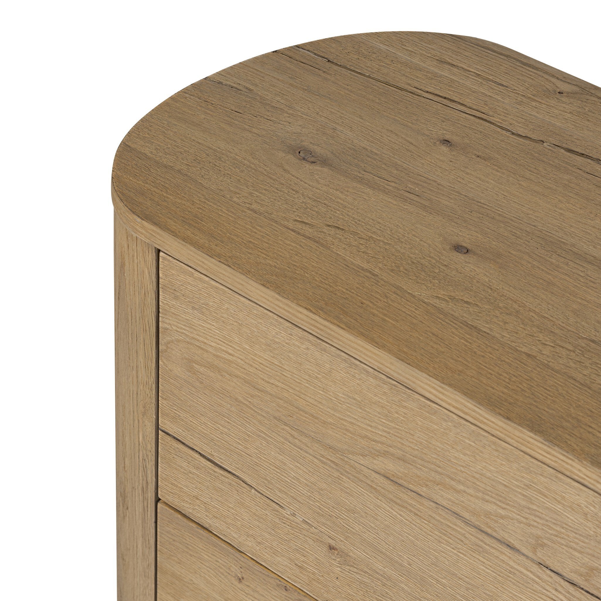 Paden Nightstand - Worn Oak Veneer