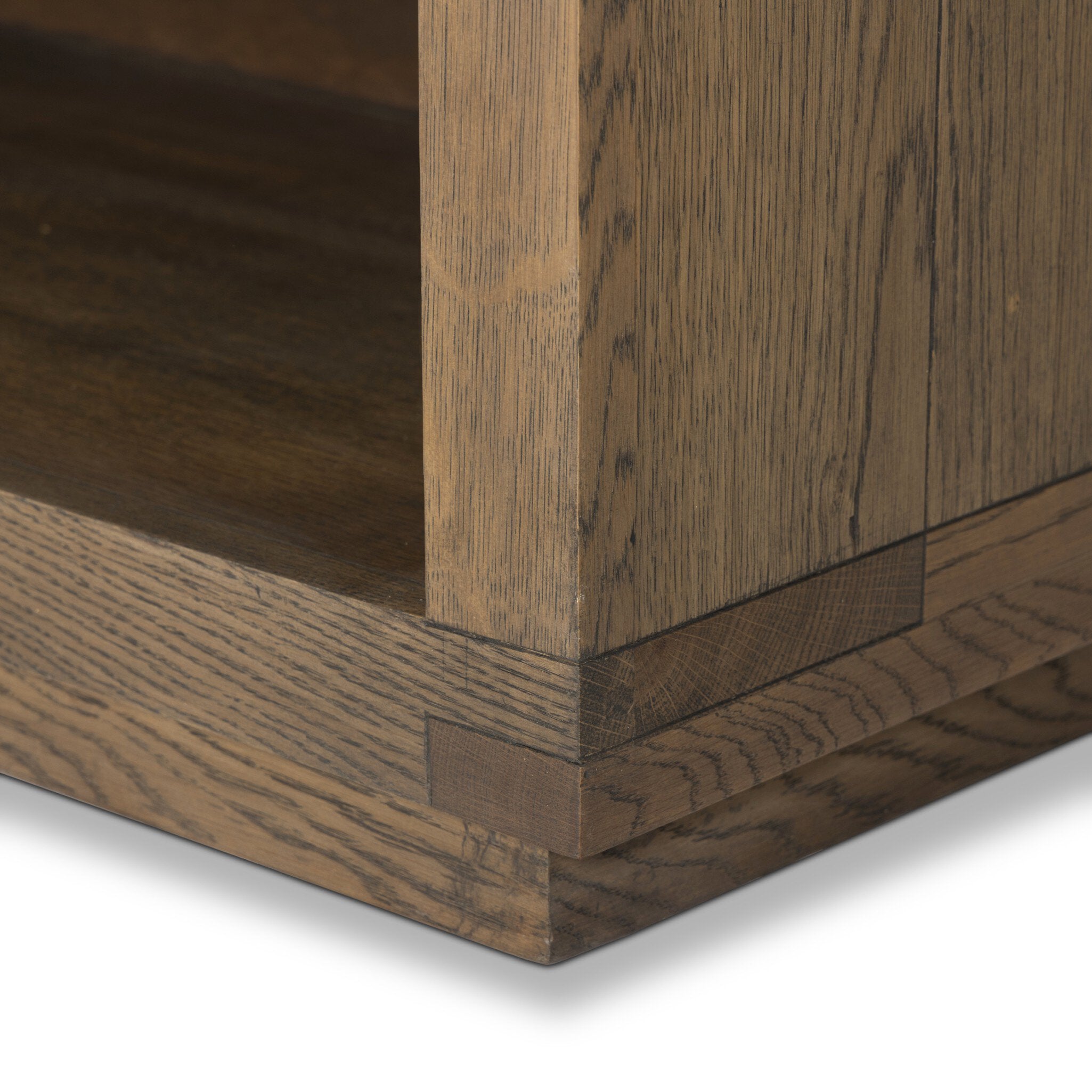 Warby Nightstand - Worn Oak Veneer