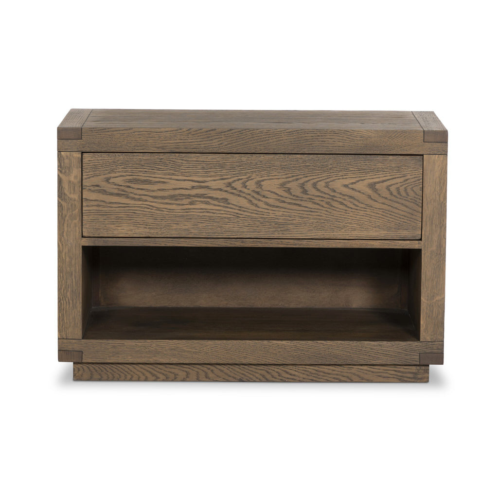 Warby Nightstand - Worn Oak Veneer
