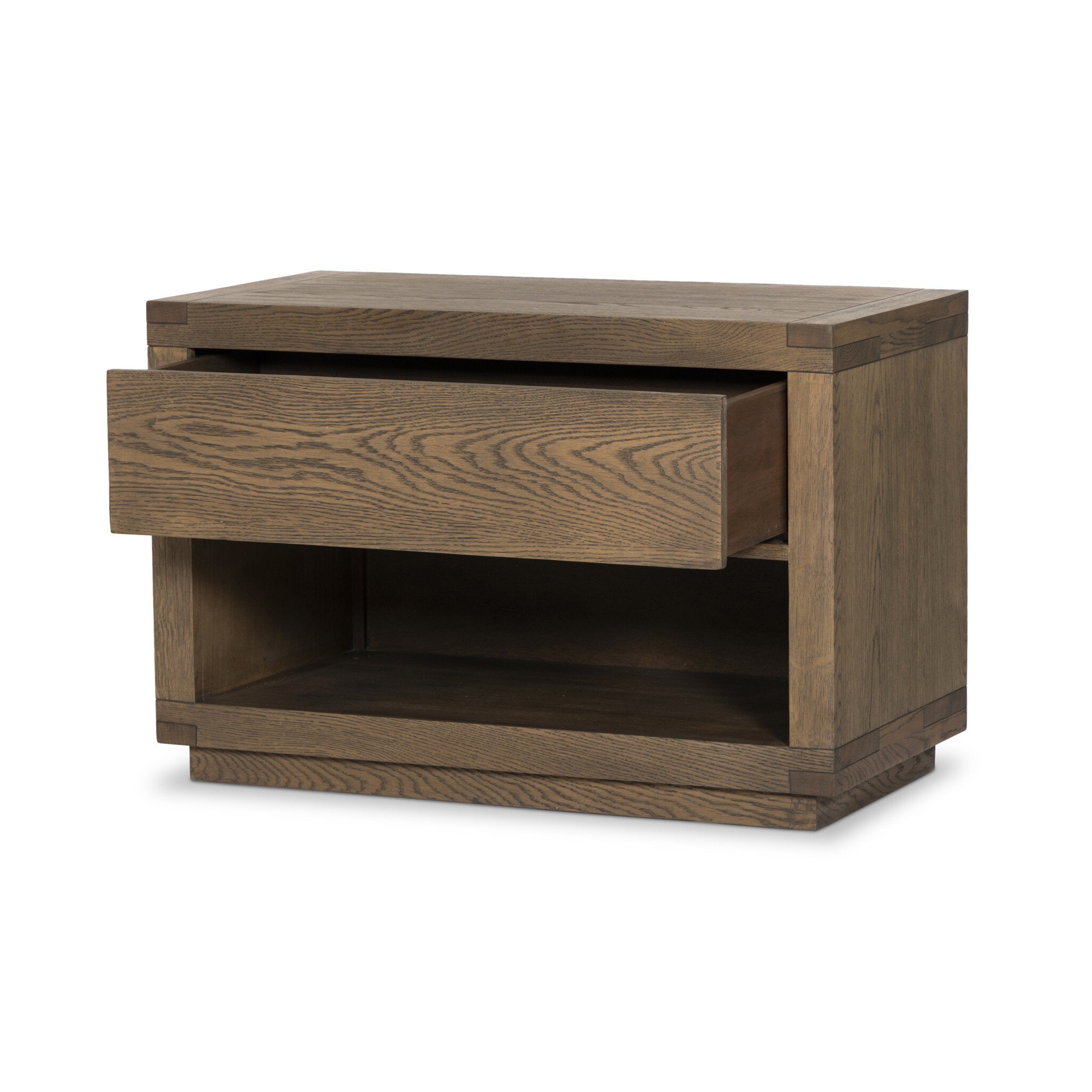 Warby Nightstand - Worn Oak Veneer