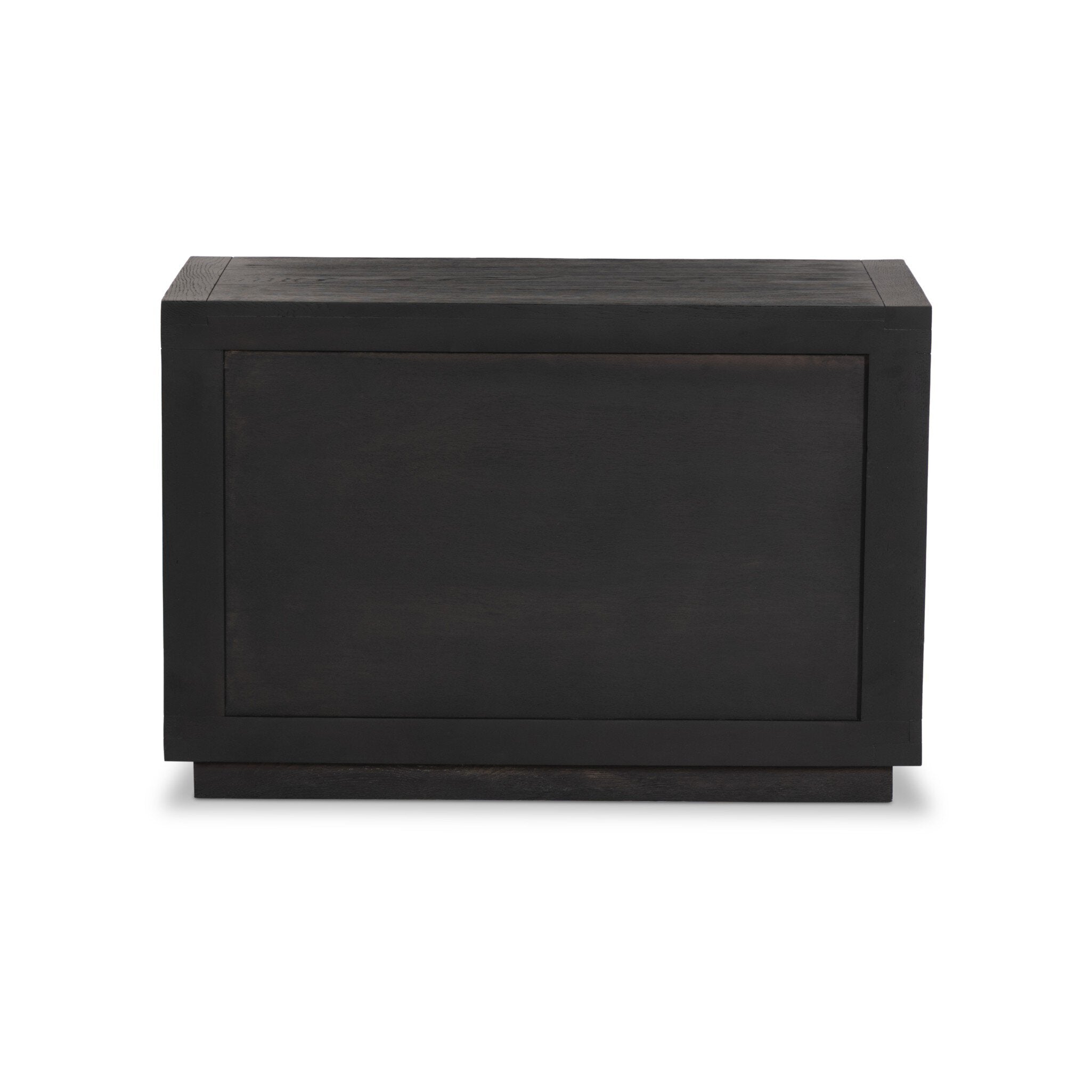 Warby Nightstand - Worn Black Veneer