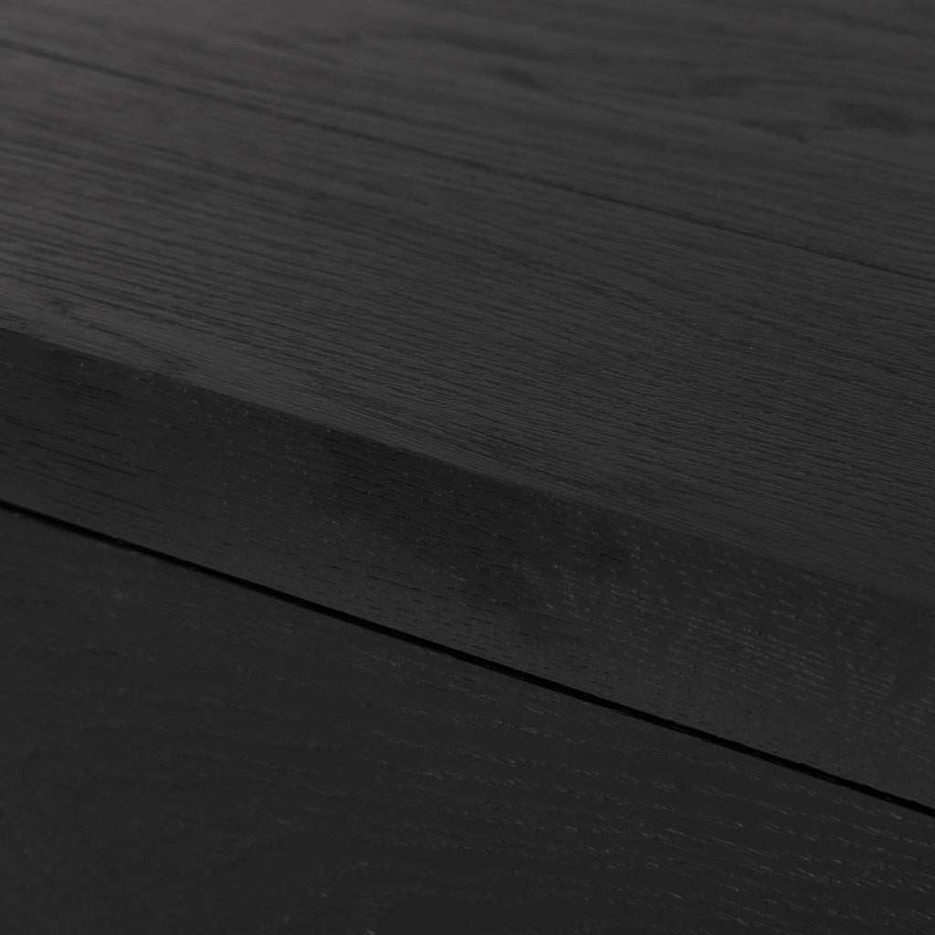Warby Nightstand - Worn Black Veneer