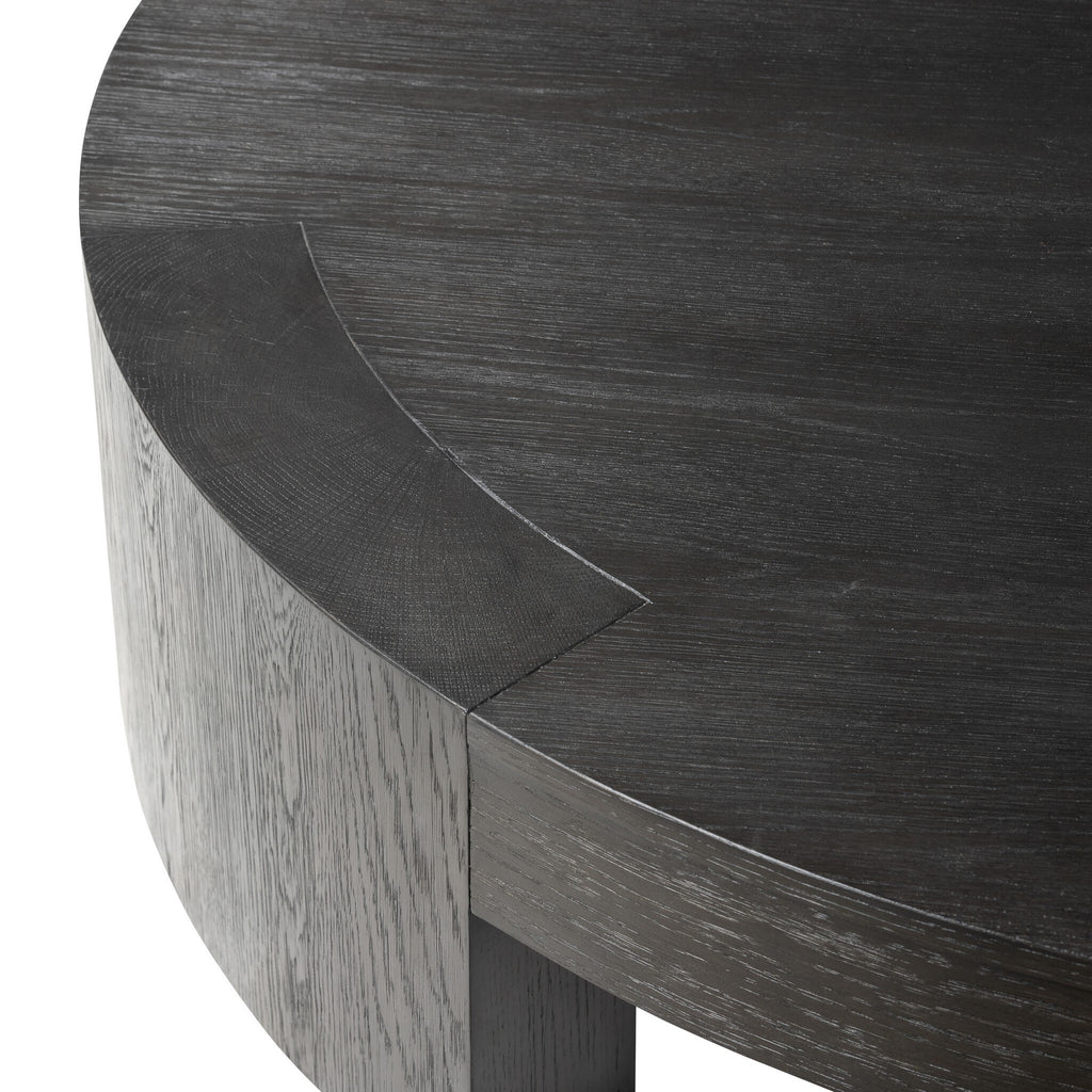 Sheffield Coffee Table - Charcoal Oak Veneer
