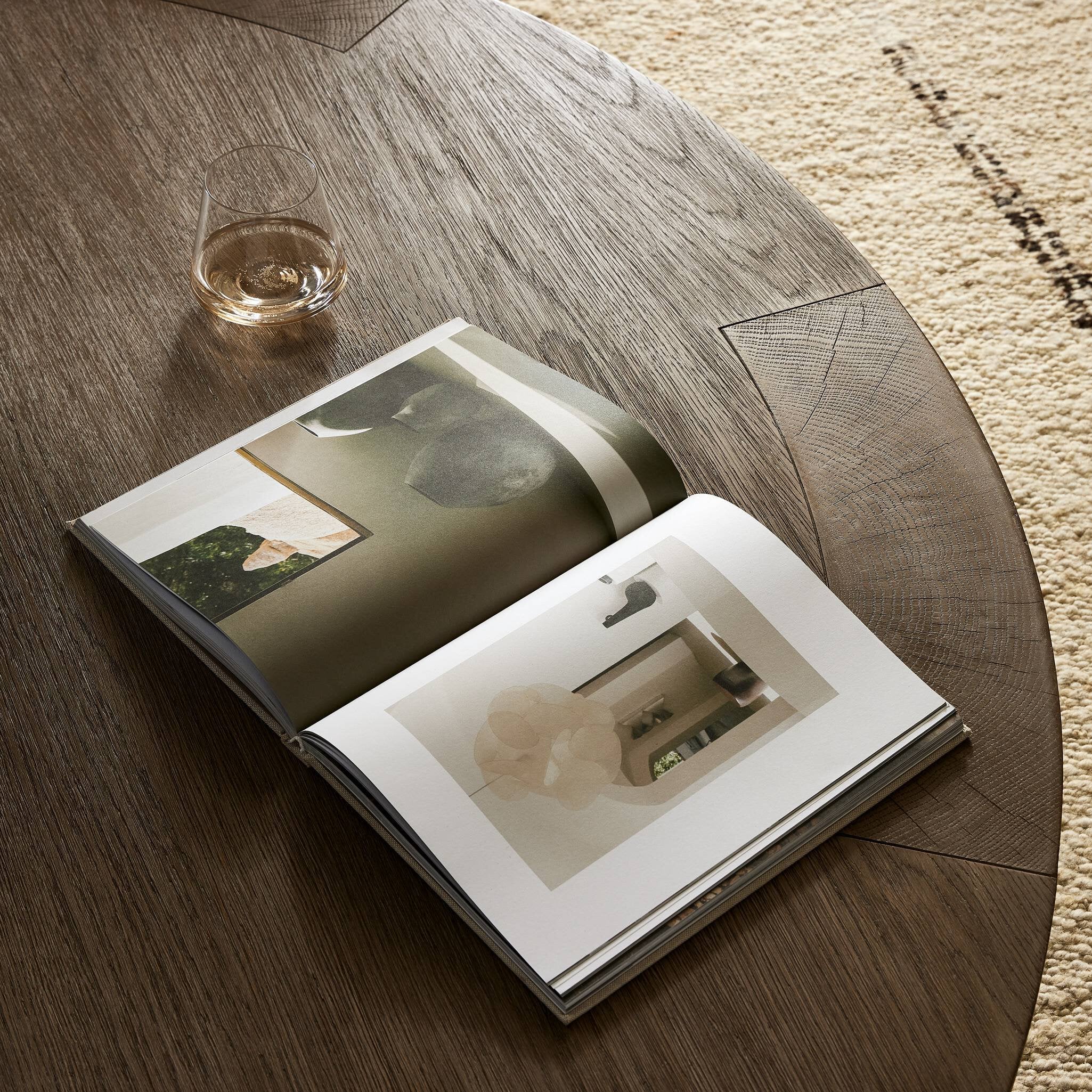 Sheffield Coffee Table - Warm Natural Flat Oak Veneer | Large