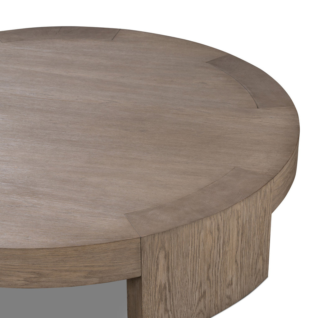 Sheffield Coffee Table - Warm Natural Flat Oak Veneer | Large