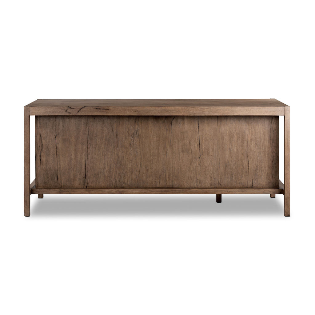 Suspension Desk - Rustic Grey Veneer