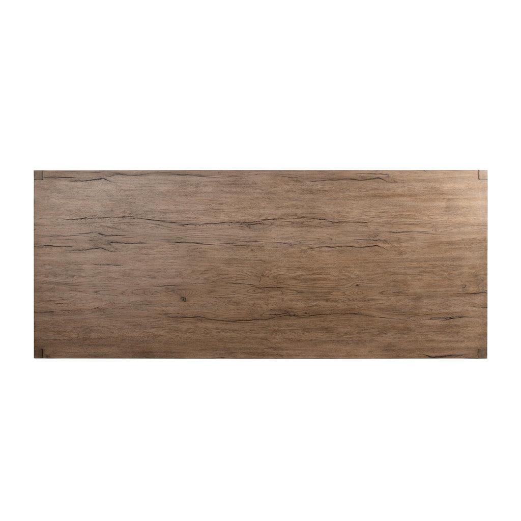 Suspension Desk - Rustic Grey Veneer