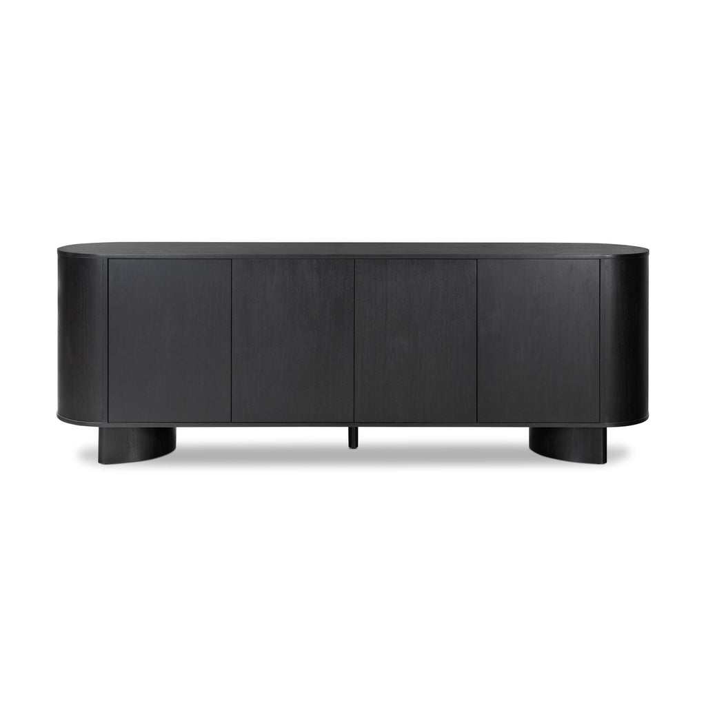 Paden Sideboard - Aged Black Acacia