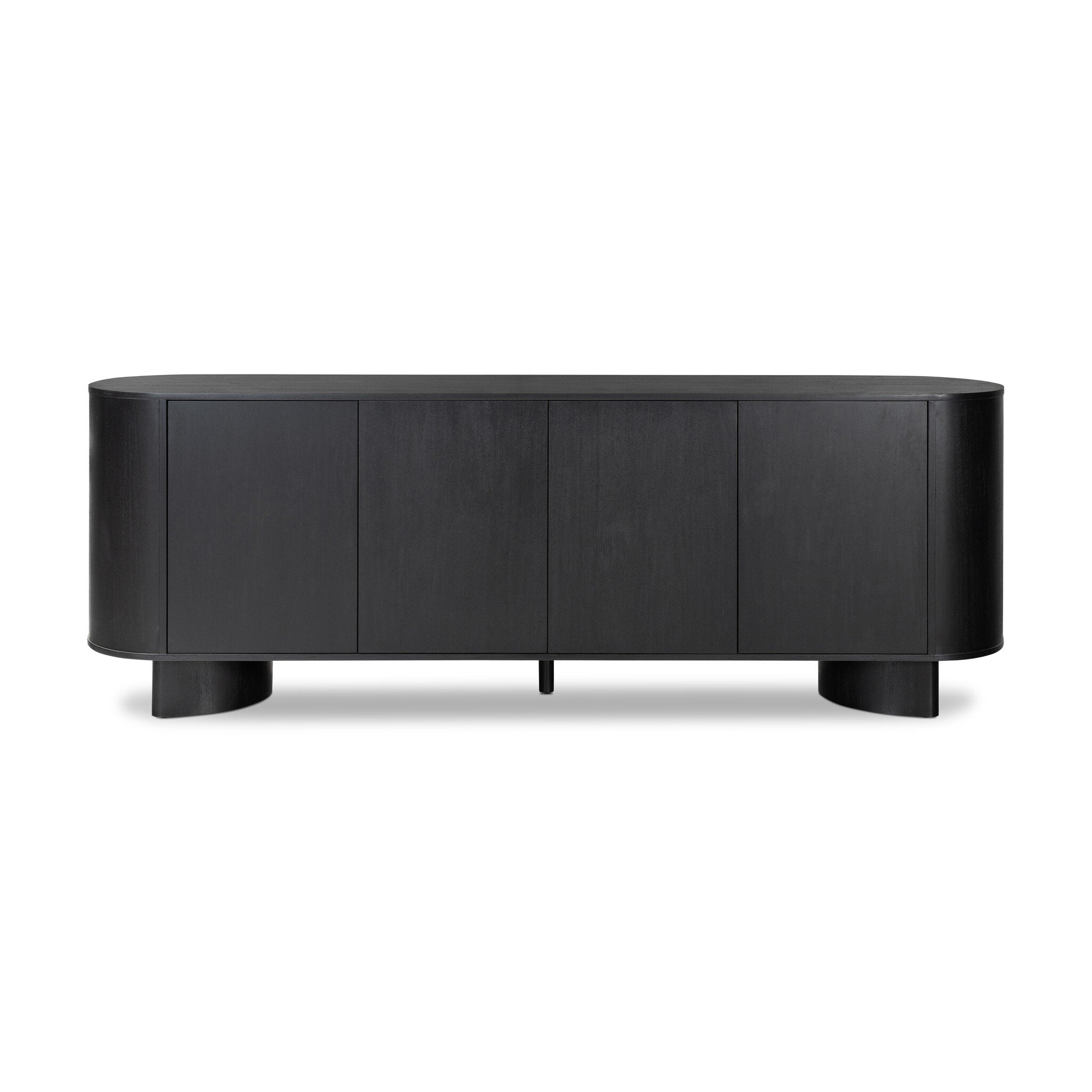 Paden Sideboard - Aged Black Acacia