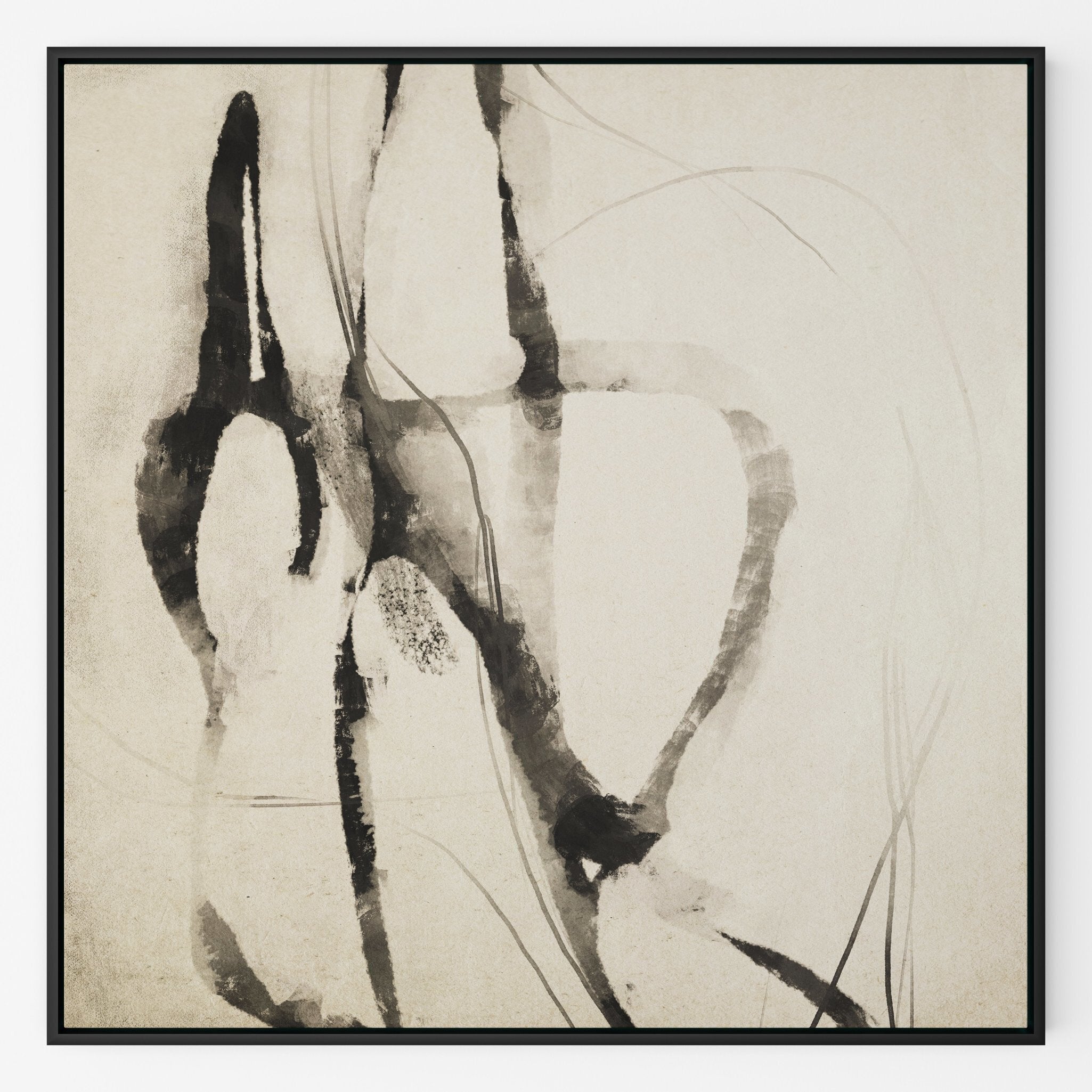 Styled by Dan Hobday - Black Maple Floater | 32" x 32"
