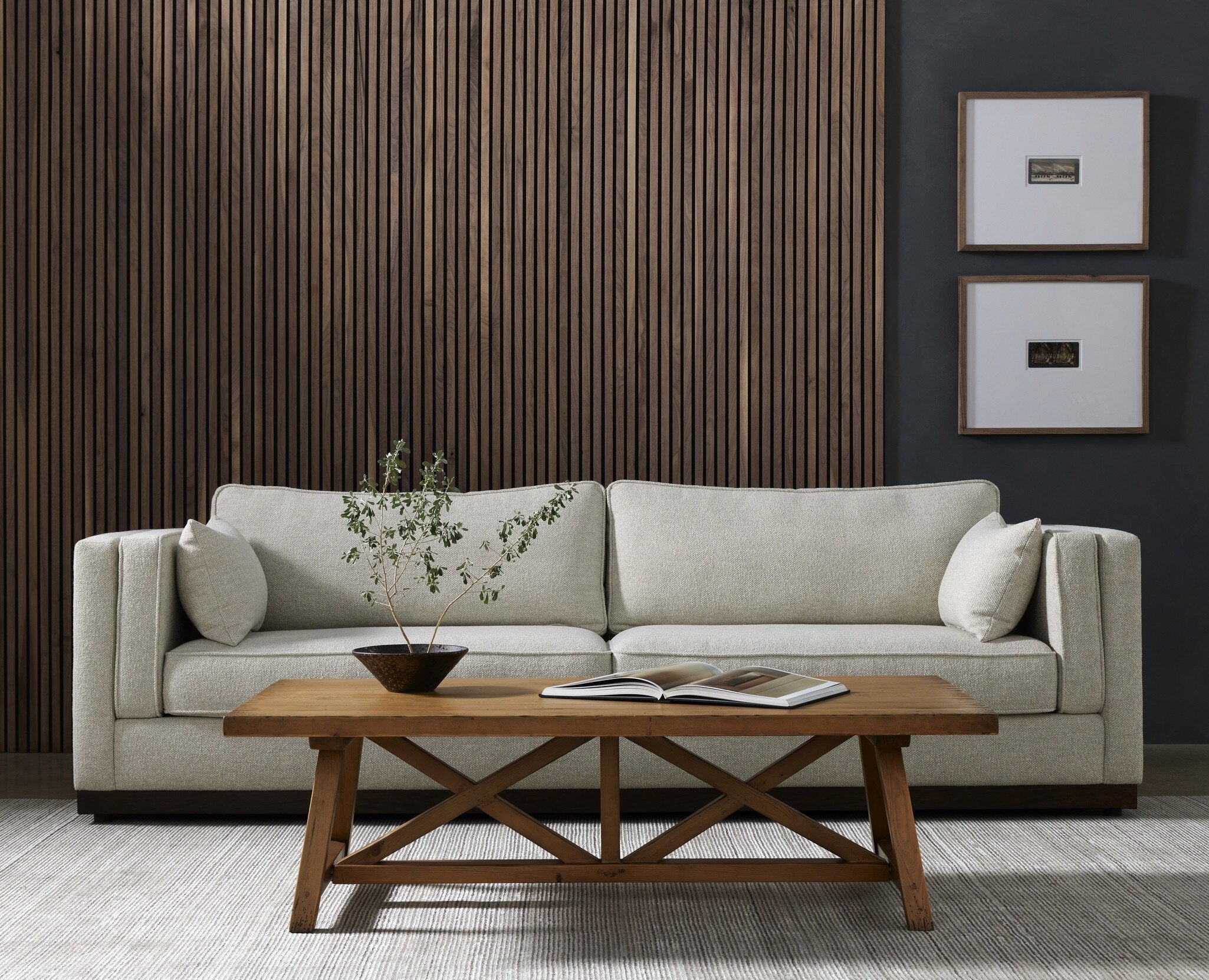 Monarch Of The Plain by Gold Rush Art Co - Rustic 1.5 Walnut