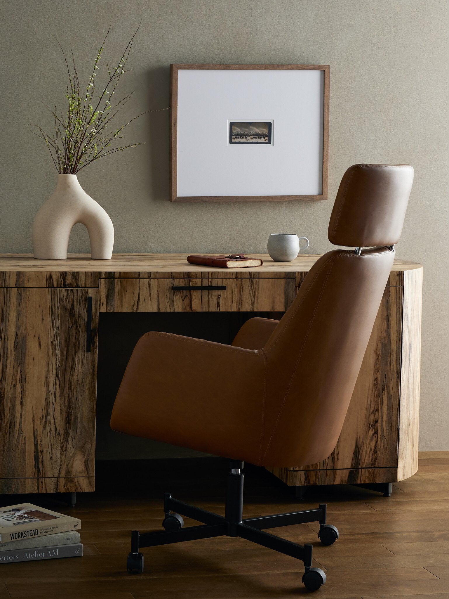 Monarch Of The Plain by Gold Rush Art Co - Rustic 1.5 Walnut