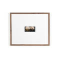 Looking At The Matterhorn by Gold Rush Art Co - Rustic 1.5 Walnut