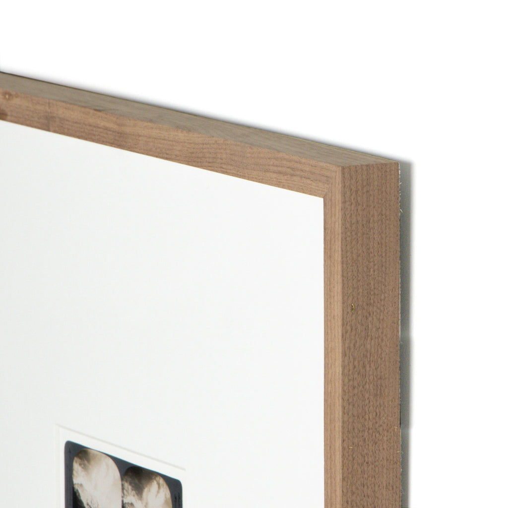 Swiss Alps by Gold Rush Art Co - Rustic 1.5 Walnut