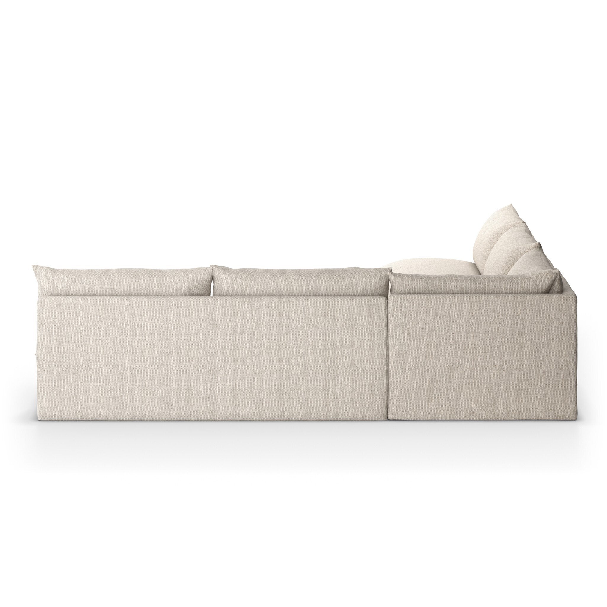 Grant Outdoor 3-Piece Sectional - Faye Sand