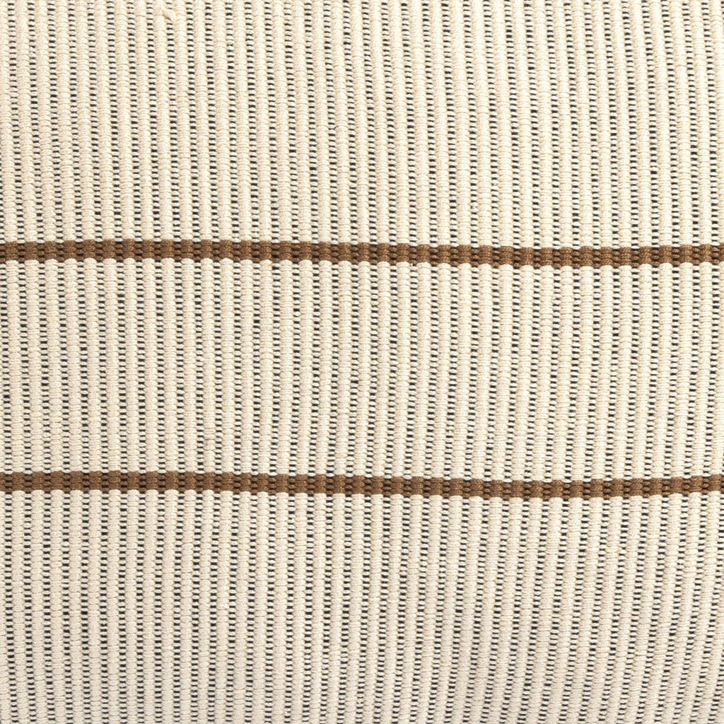Handwoven Merido Pillow - Beige - Beige Cotton | 14" x 20"