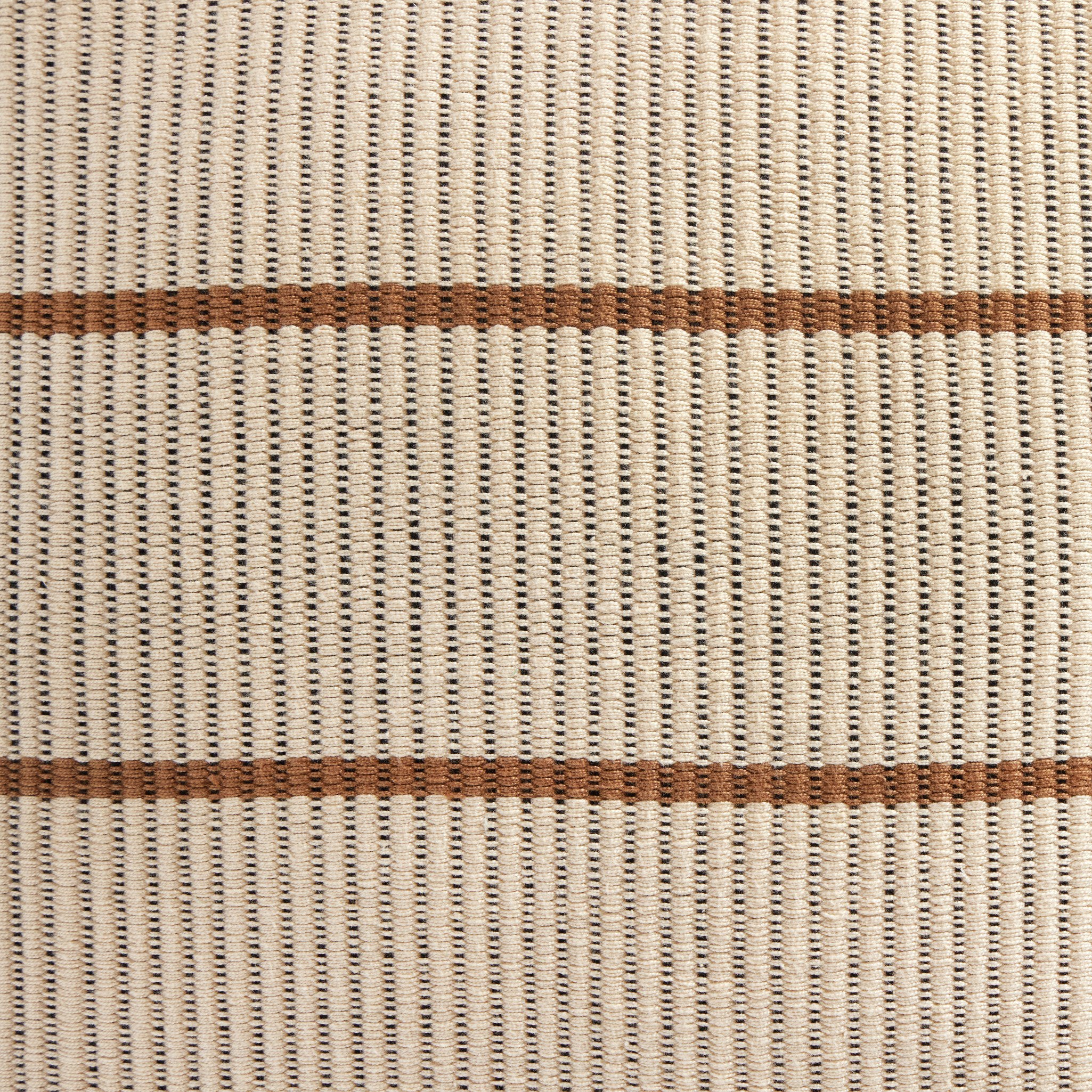 Handwoven Merido Pillow - Beige - Beige Cotton | 20" x 20"
