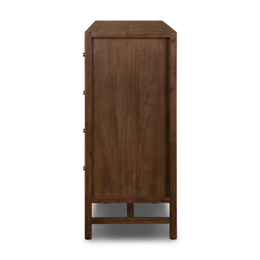 Sullivan 10 Drawer Dresser - Saddle Tan Veneer