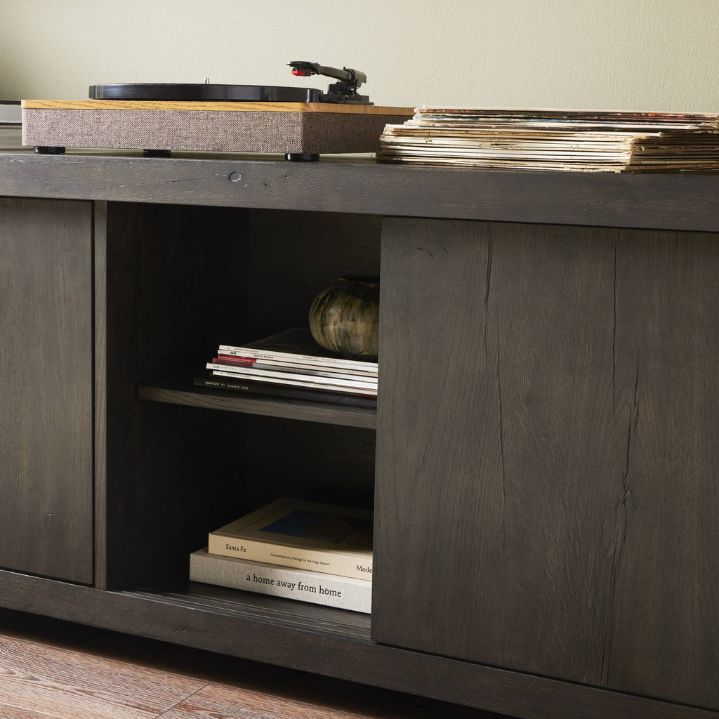 Laredo Media Console - Smoked Black
