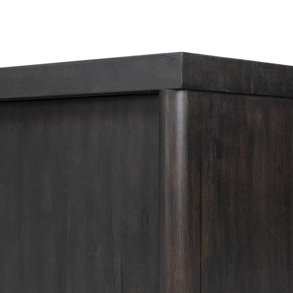 Laredo Media Console - Smoked Black
