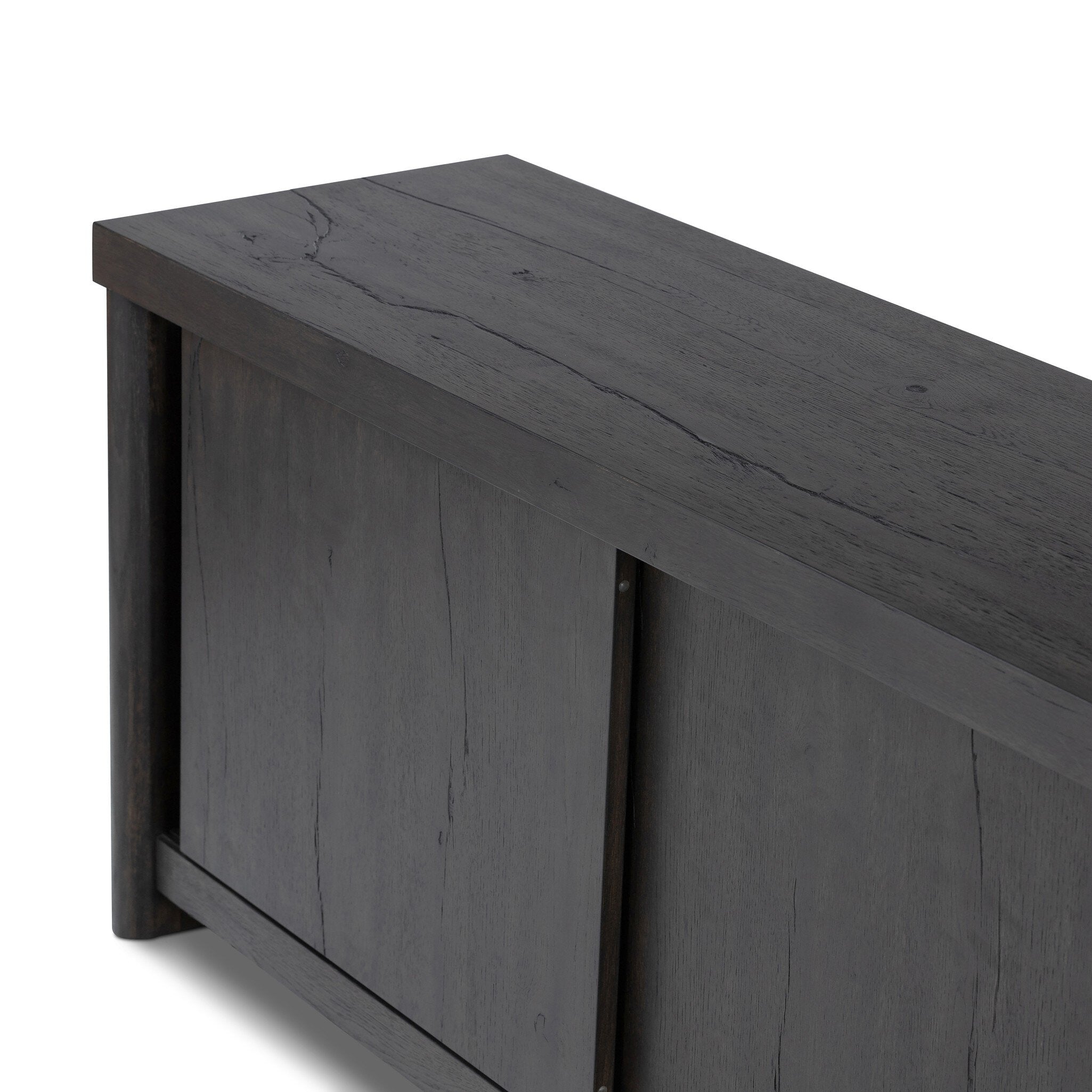 Laredo Media Console - Smoked Black