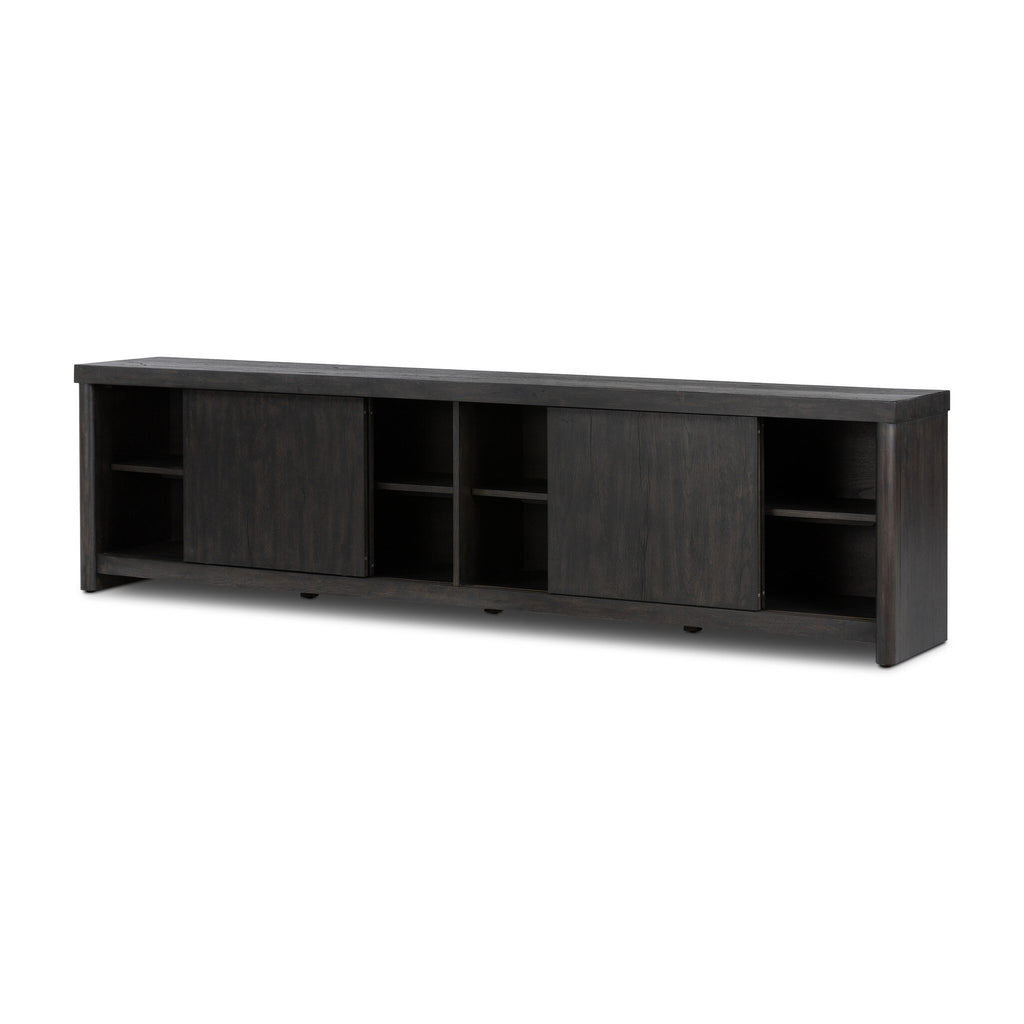 Laredo Media Console - Smoked Black