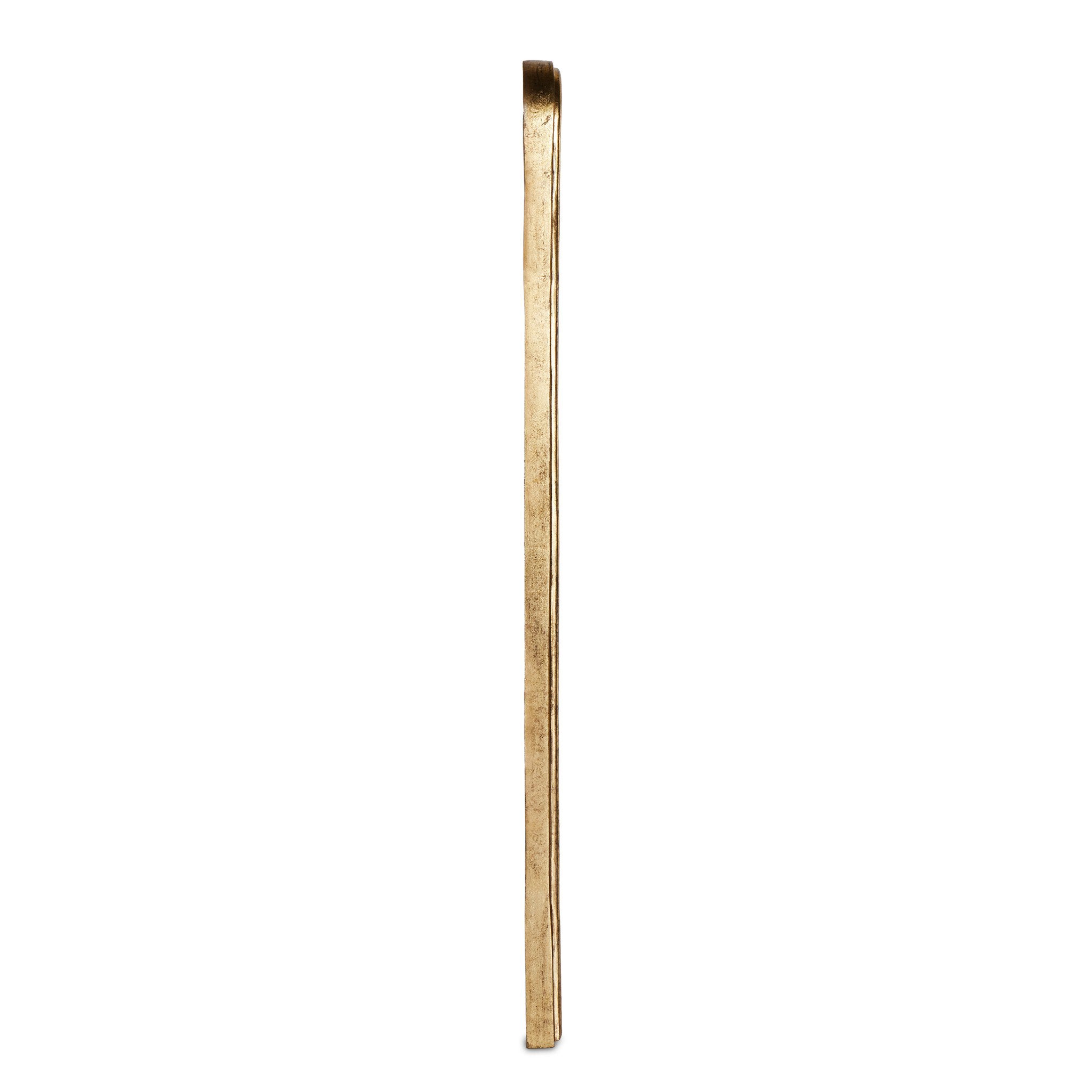 Vintage Louis Floor Mirror - Antiqued Gold Leaf