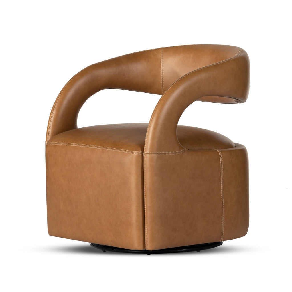 Hawkins Swivel Chair - Sonoma Butterscotch