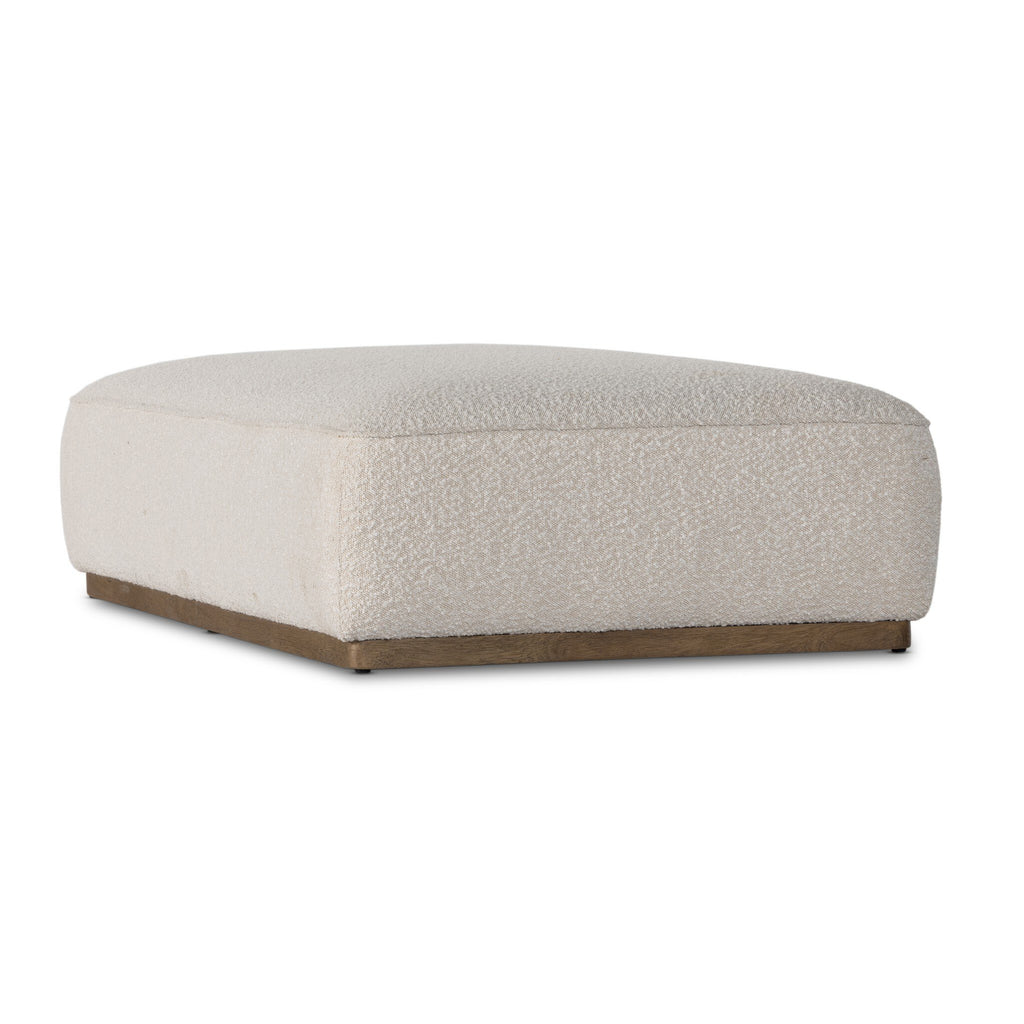 Sinclair Cocktail Ottoman - Knoll Natural