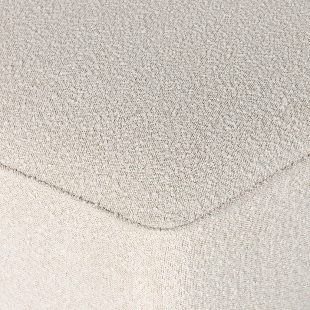 Sinclair Cocktail Ottoman - Knoll Natural