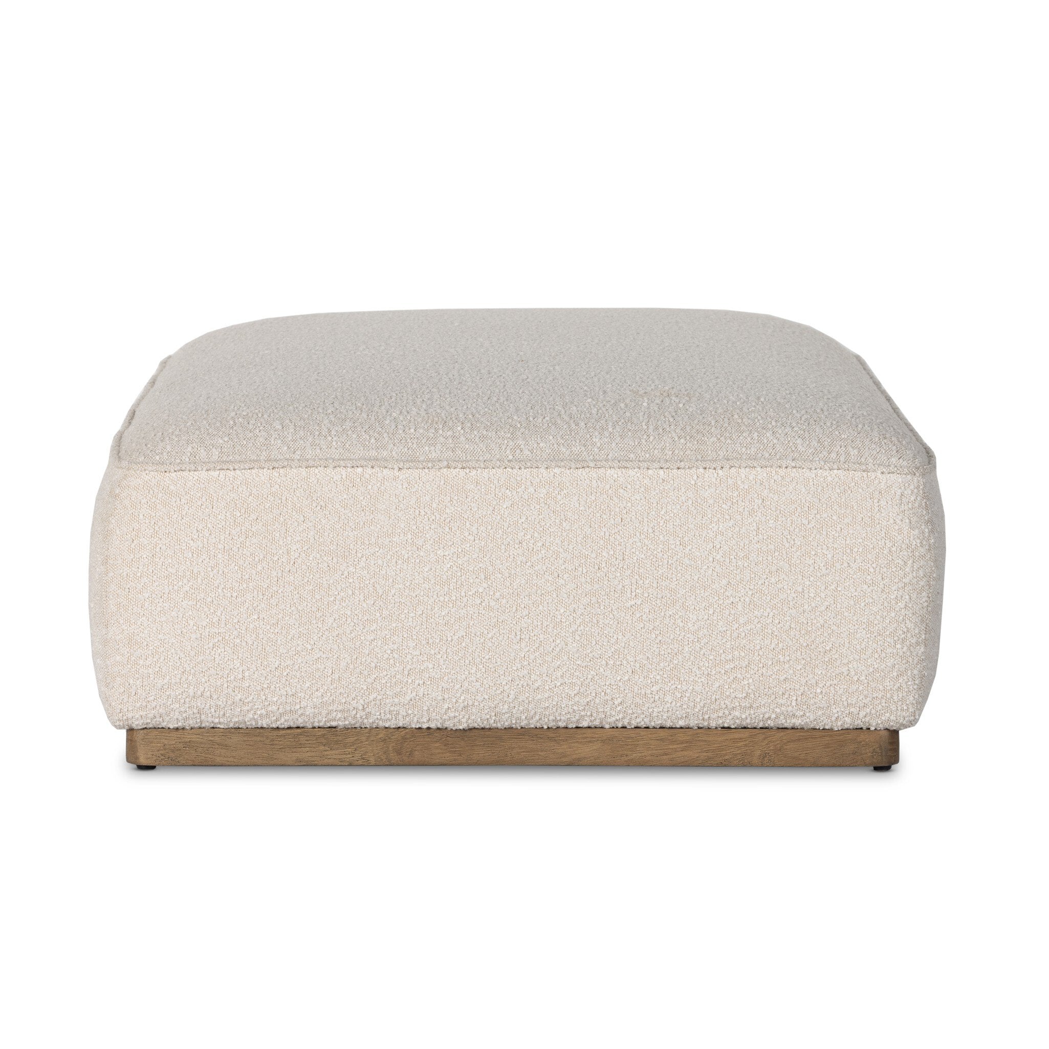 Sinclair Cocktail Ottoman - Knoll Natural